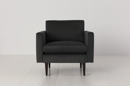 Model 01 Armchair, Charcoal