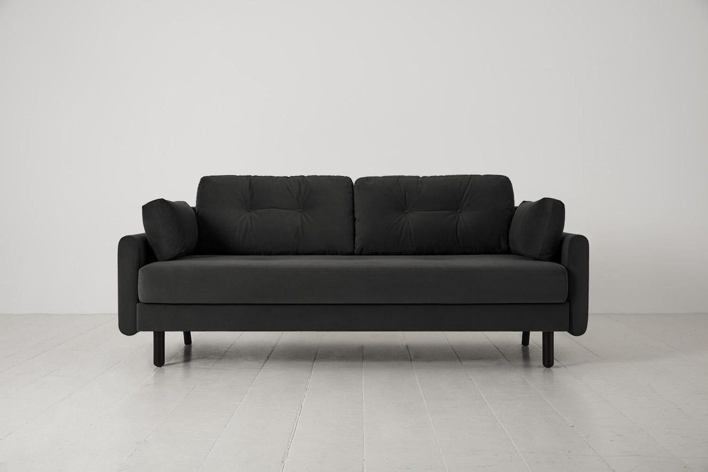 Model 04 Sofa Bed 3 Seater, Charcoal