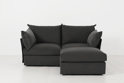 Model 06 2-Seater Right Chaise Sofa, Charcoal