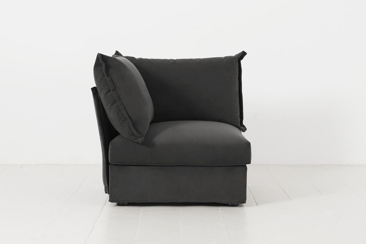 Model 06 Corner Seat Module, Charcoal