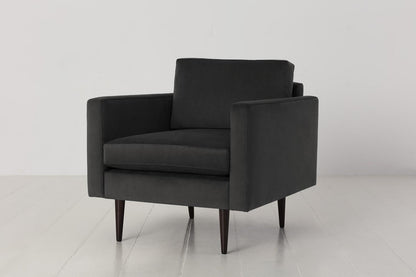 Model 01 Armchair, Charcoal