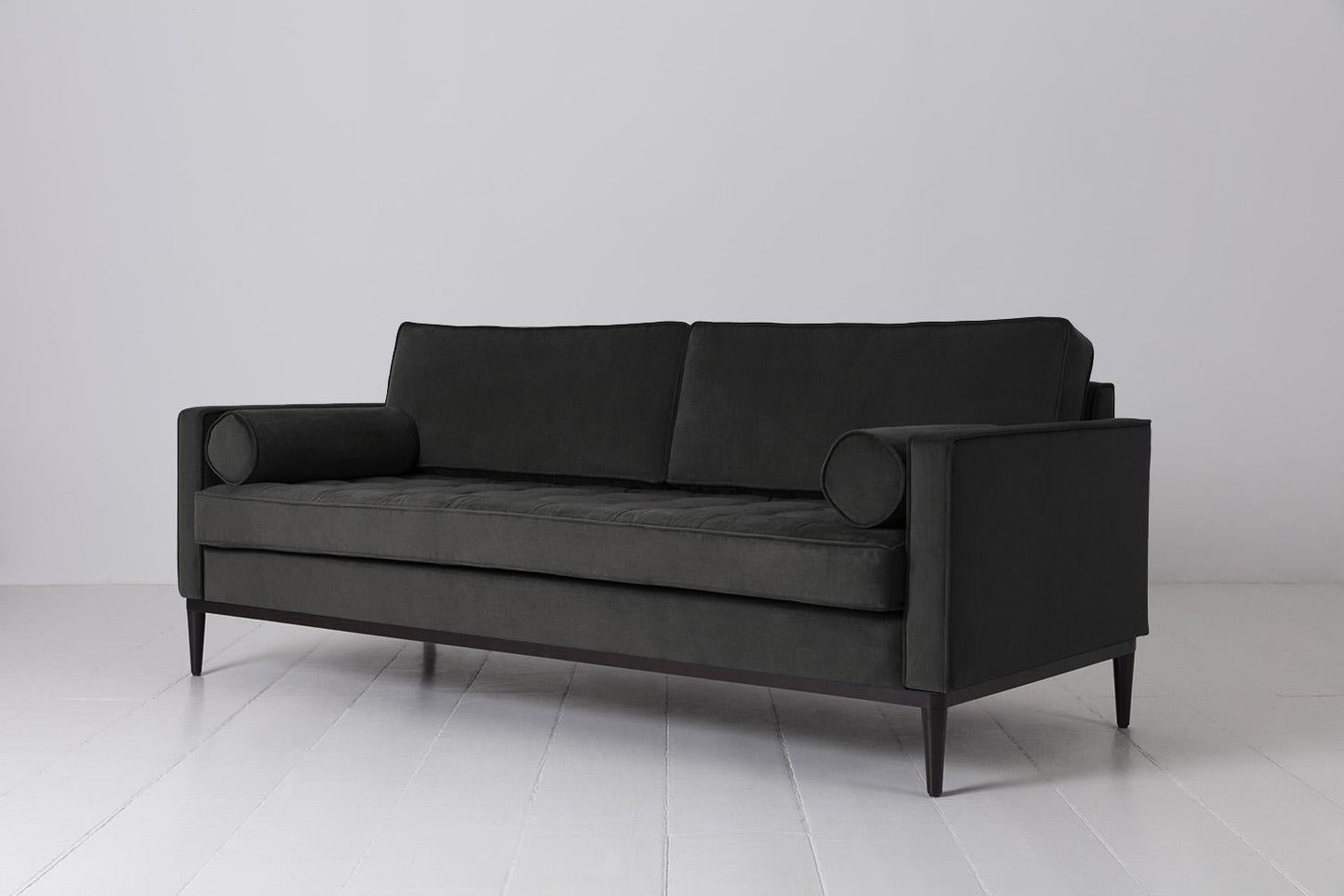 Model 02 3-Seater Sofa, Charcoal