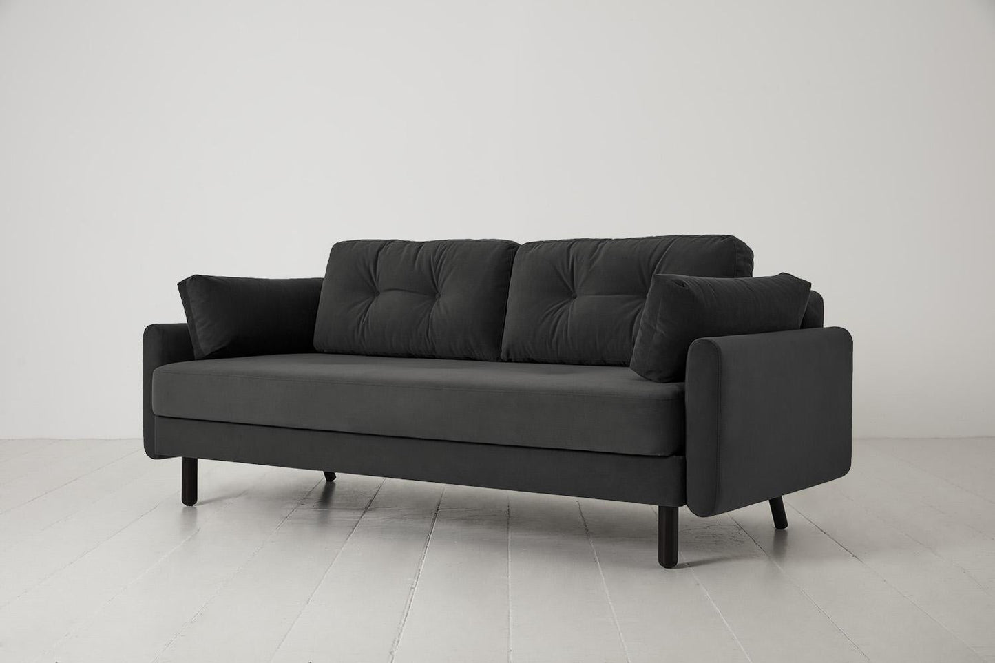 Model 04 Sofa Bed 3 Seater, Charcoal