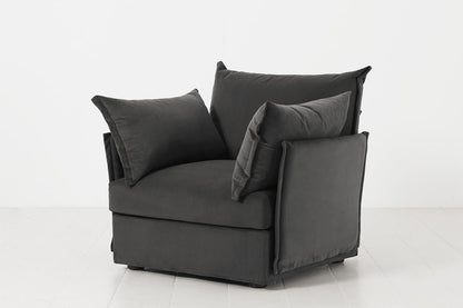 Model 06 Armchair, Charcoal
