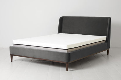 Bed 02 King Sized Bed, Charcoal