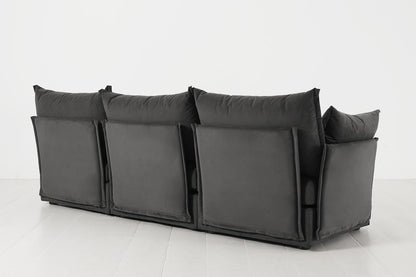 Model 06 3-Seater Sofa, Charcoal