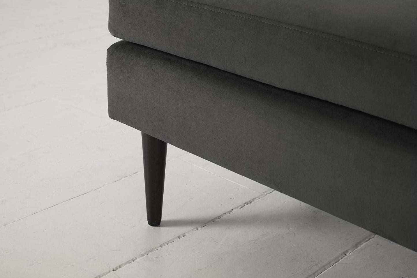 Model 01 Ottoman, Charcoal