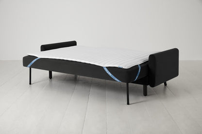 Model 04 Sofa Bed 3 Seater, Charcoal