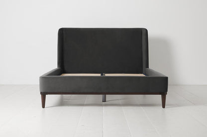Bed 02 Double Bed, Charcoal