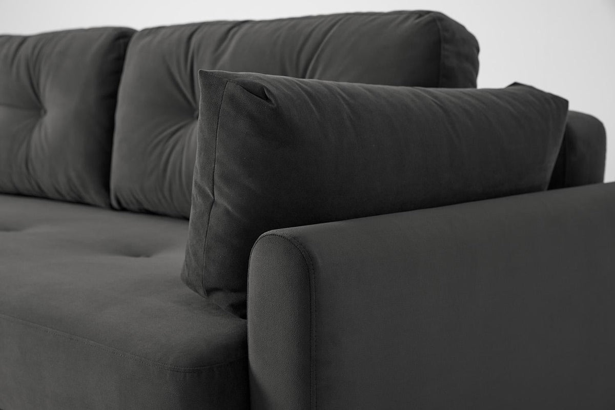 Model 04 Sofa Bed 3 Seater, Charcoal