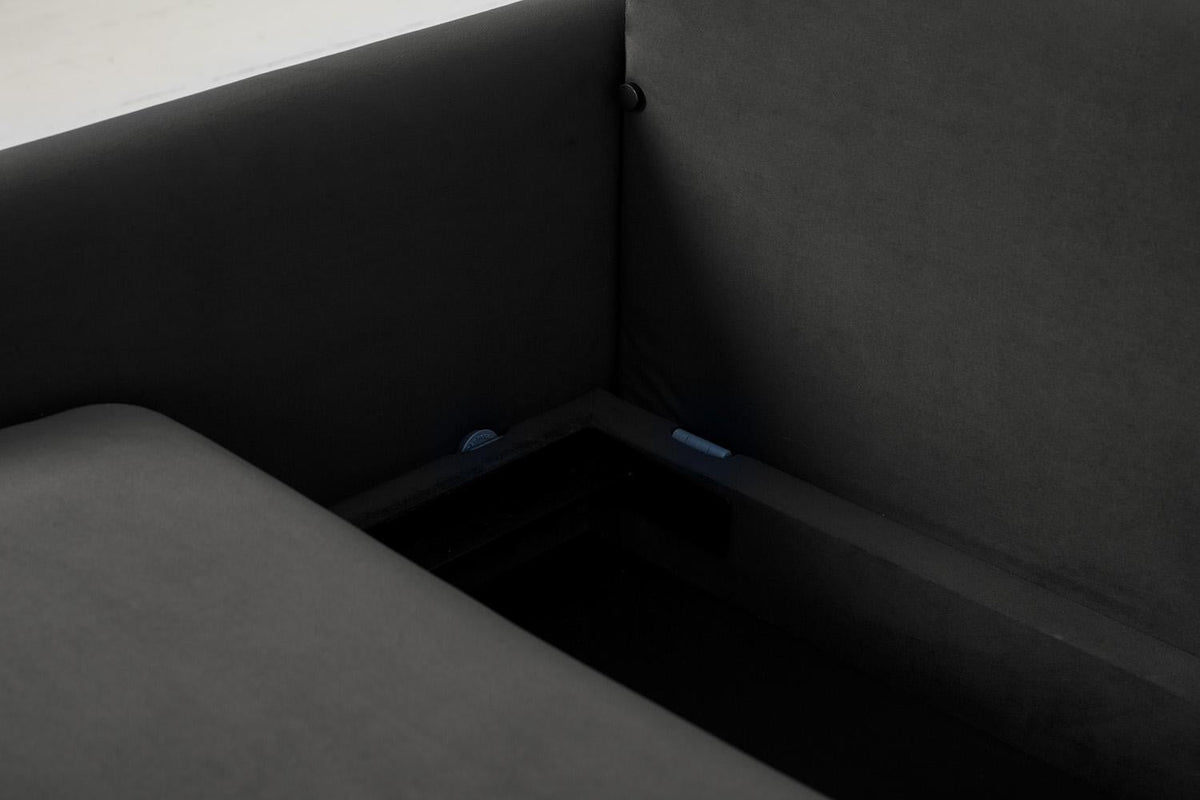 Model 04 Sofa Bed 3 Seater, Charcoal