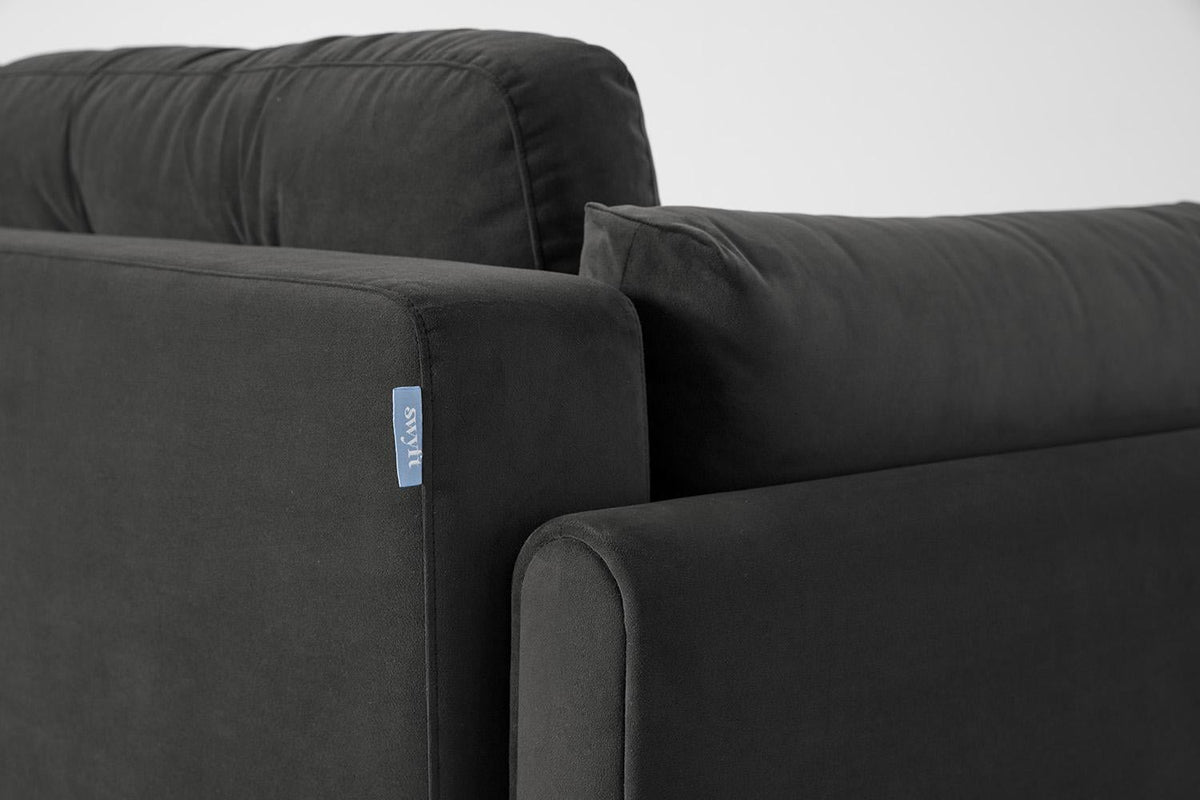 Model 04 Sofa Bed 3 Seater, Charcoal