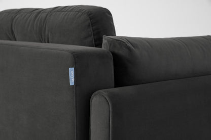 Model 04 Sofa Bed 3 Seater, Charcoal