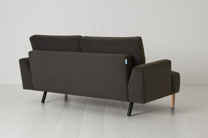 Model 05 2-Seater Sofa, Oak / Charcoal