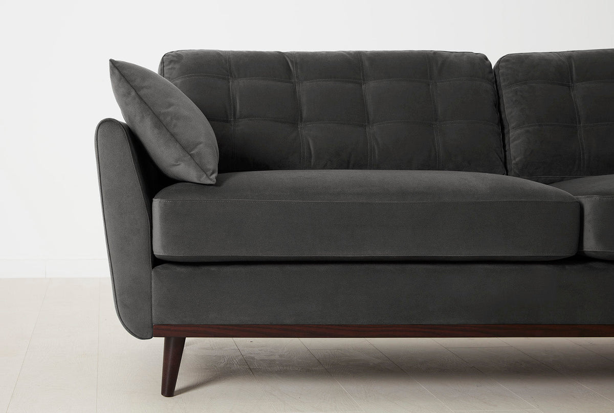 Model 10 3-Seater Sofa, Charcoal