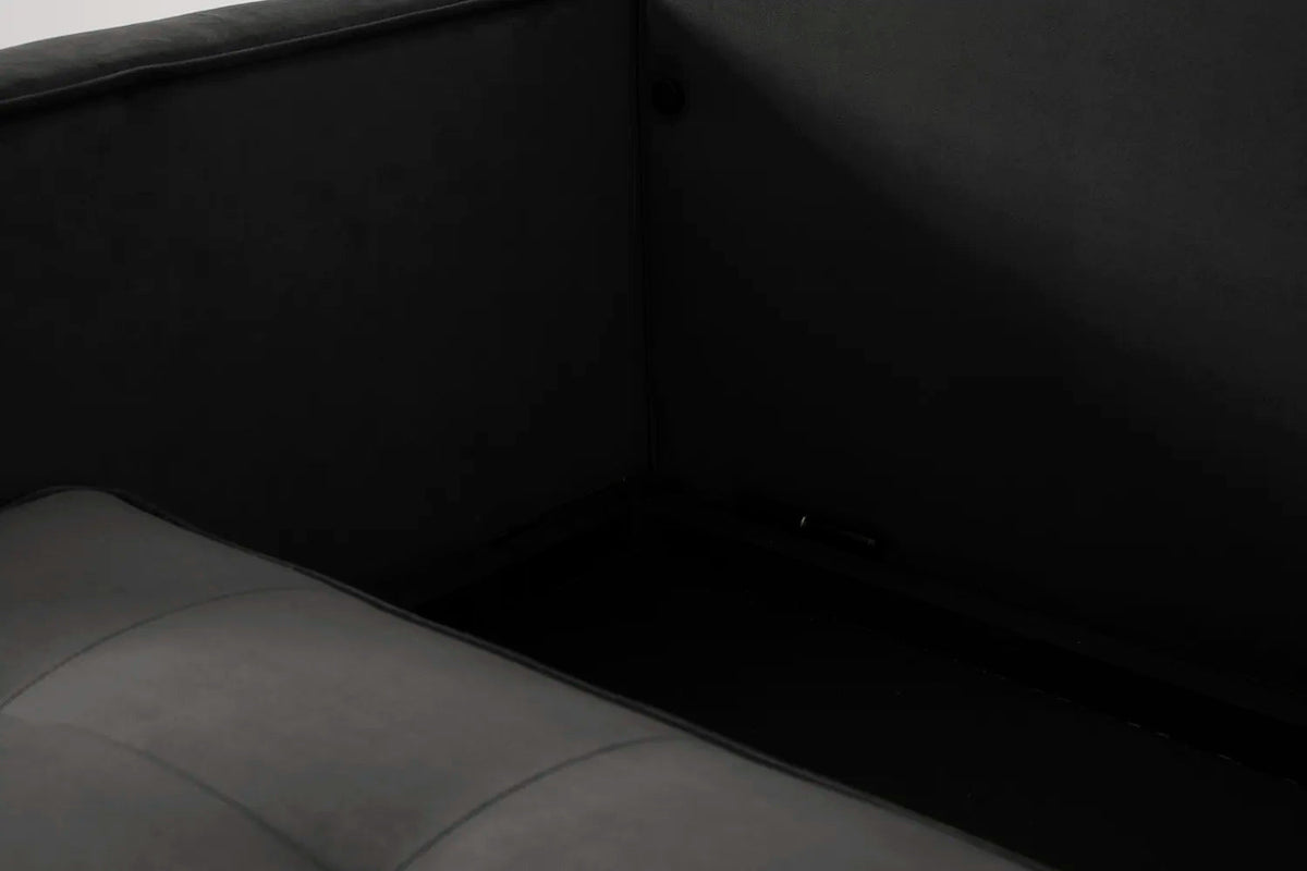 Model 02 Sofa Bed 3 Seater, Charcoal