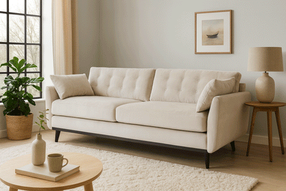 Model 10 3-Seater Sofa, Chalk
