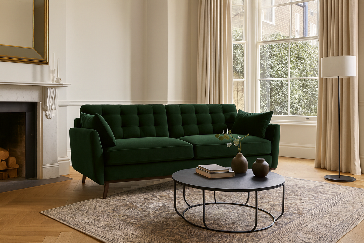 Model 10 3-Seater Sofa, Forest