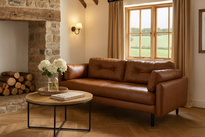 Model 04 Sofa Bed 3 Seater, Maple