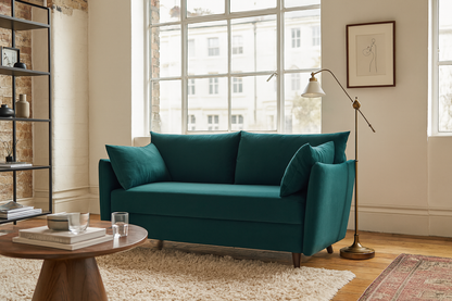 Model 08 Sofa Bed 2 Seater, Kingfisher