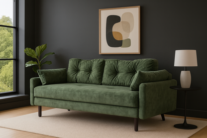 Model 04 Sofa Bed 3 Seater, Conifer