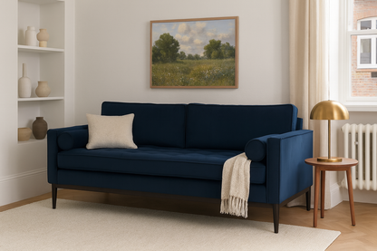 Model 02 3-Seater Sofa, Teal