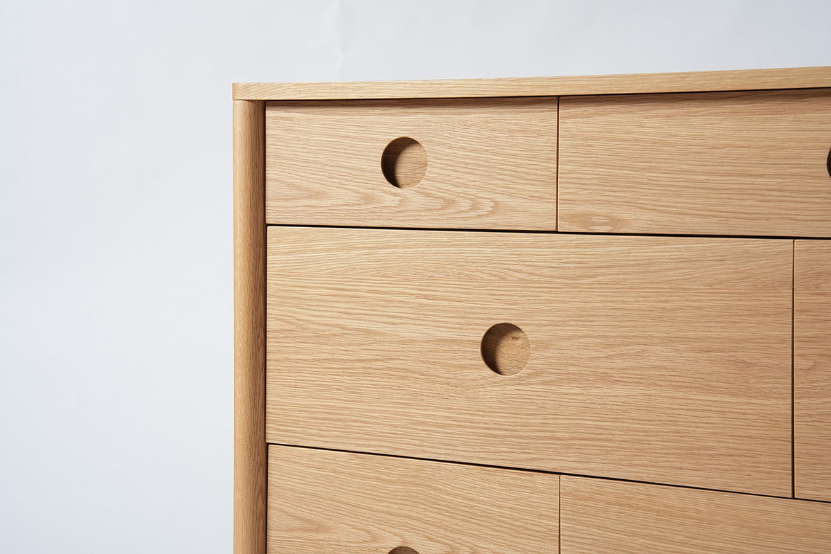 Chest of Drawers 03, Oak