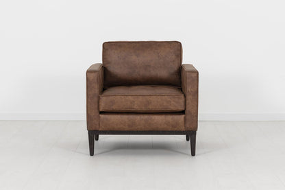 Model 02 Armchair, Chestnut