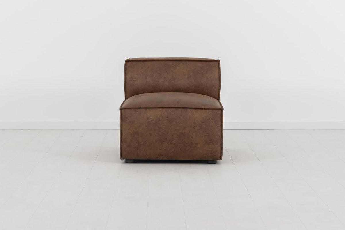 Model 03 Single Seat Module, Chestnut