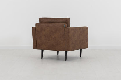 Model 01 Armchair, Chestnut