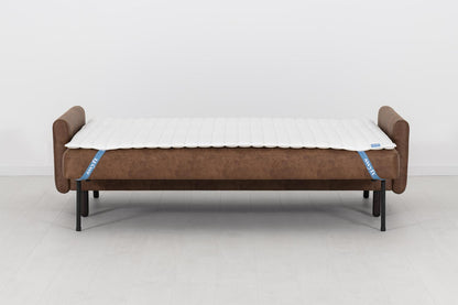 Model 04 Sofa Bed 3 Seater, Chestnut
