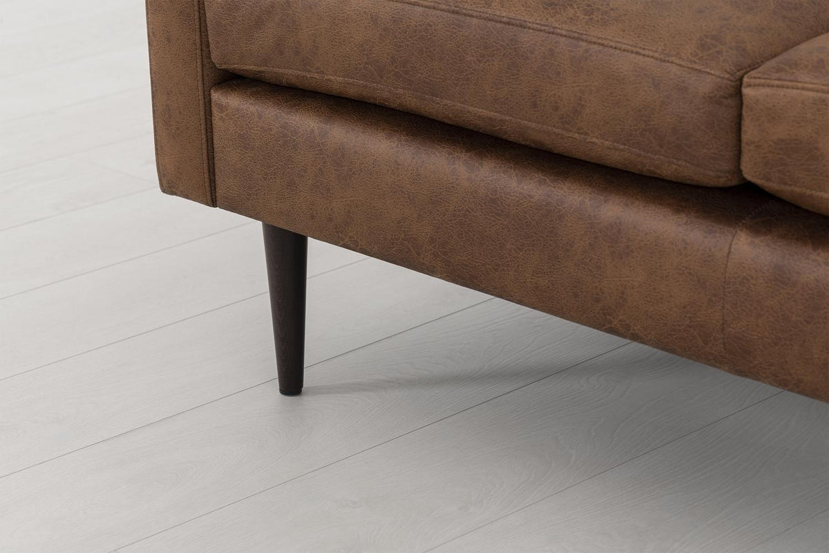 Model 01 2-Seater Sofa, Chestnut