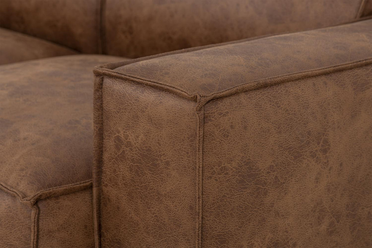 Model 03 3-Seater Sofa, Chestnut