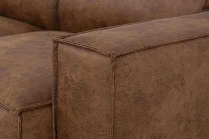 Model 03 3-Seater Sofa, Chestnut