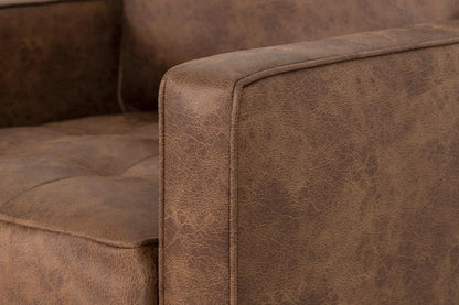 Model 02 Armchair, Chestnut