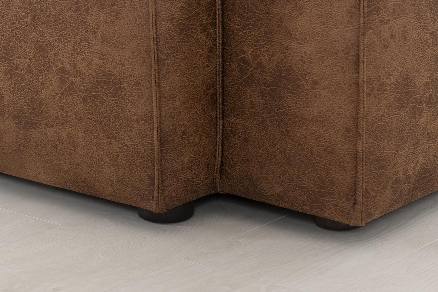 Model 03 3-Seater Right Chaise Sofa, Chestnut