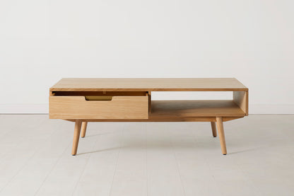 Coffee Table 01, Oak / One drawer