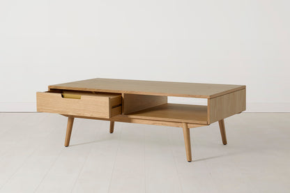Coffee Table 01, Oak / One drawer