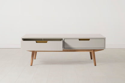 Coffee Table 01, Grey / Two drawers