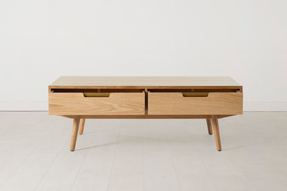 Coffee Table 01, Oak / Four drawers