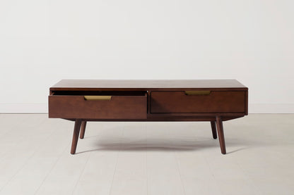Coffee Table 01, Walnut / Four drawers