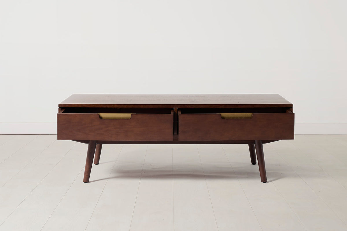 Image Table 01 Coffee Table 01, Walnut / Four drawers – Swyft