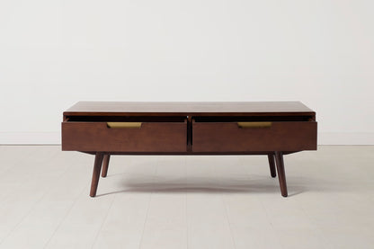 Coffee Table 01, Walnut / Four drawers