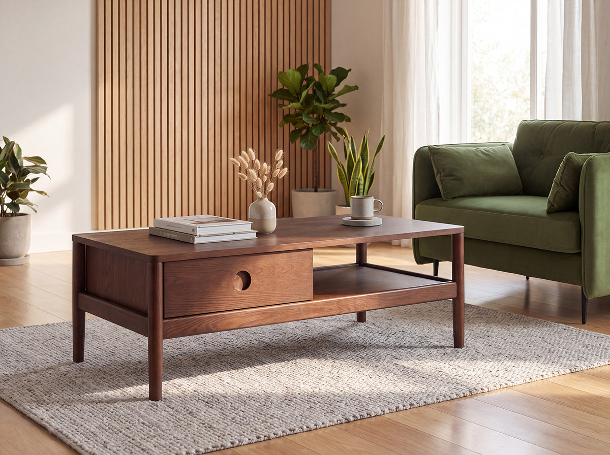 Coffee Table 06, Walnut