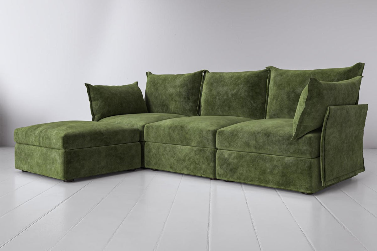 Model 06 3 Seater Left Chaise Sofa