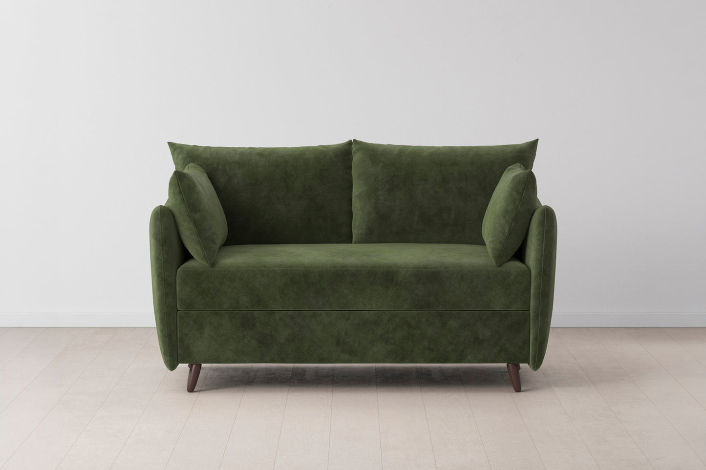 Model 08 Sofa Bed 2 Seater, Oak / Conifer