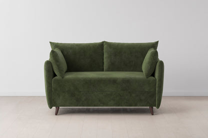 Model 08 Sofa Bed 2 Seater, Oak / Conifer