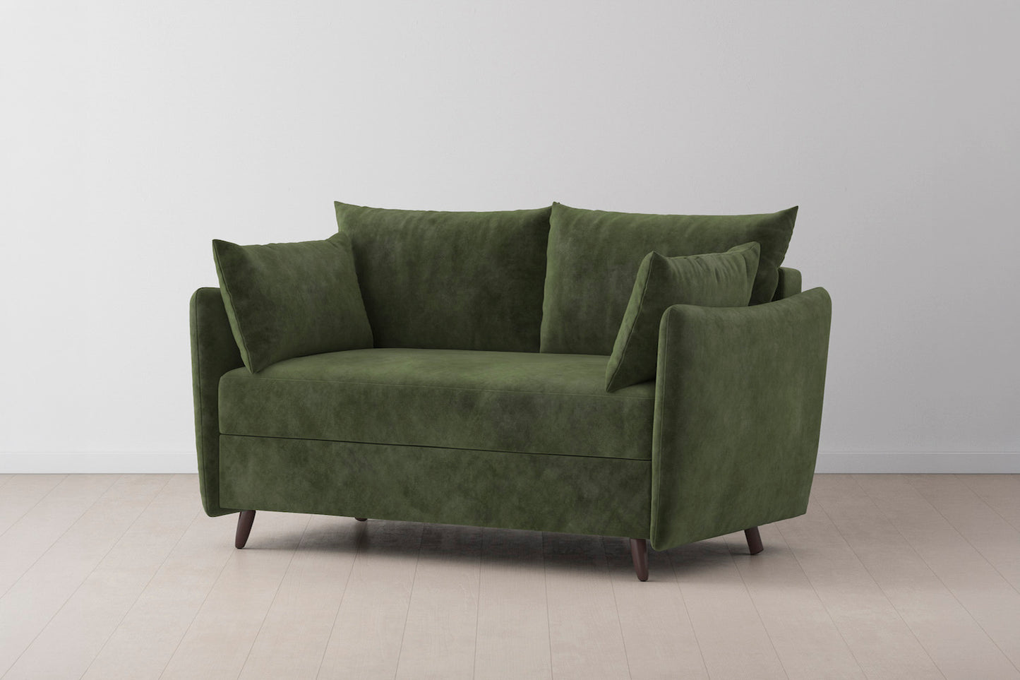 Model 08 Sofa Bed 2 Seater, Oak / Conifer