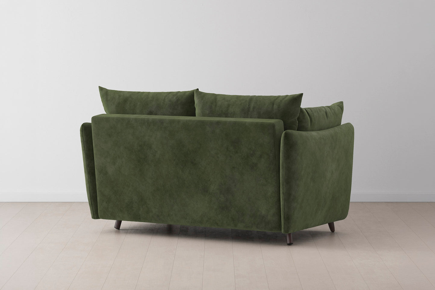 Model 08 Sofa Bed 2 Seater, Oak / Conifer