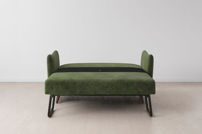 Model 08 Sofa Bed 2 Seater, Oak / Conifer